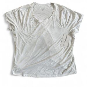 Athleta Solar UPF Tee White NWT